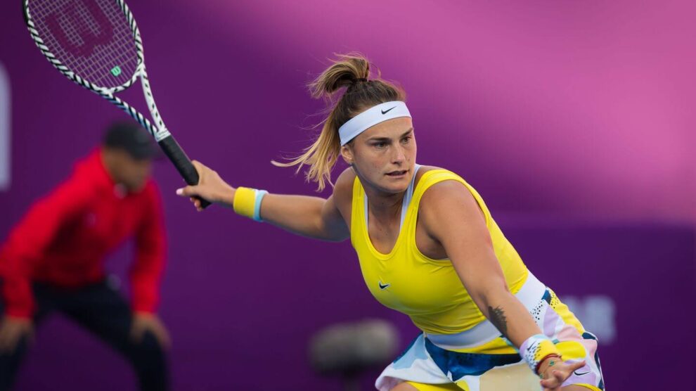 sabalenka cornet wta doha