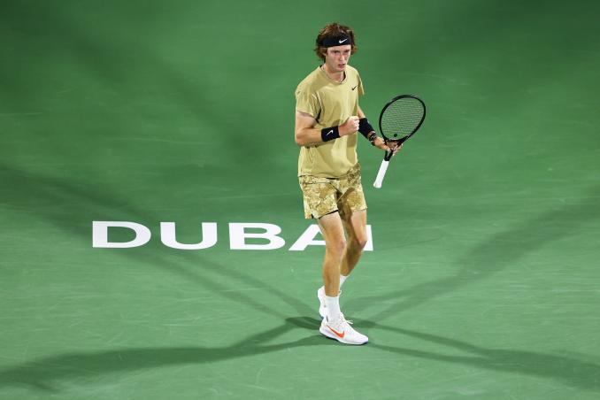 Rublev Kwon ATP Dubái