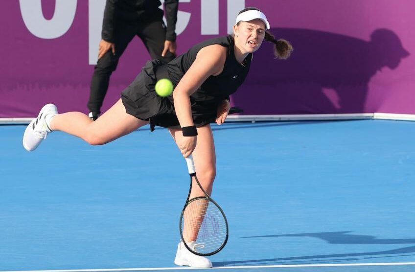 Ostapenko Krejcikova WTA Doha