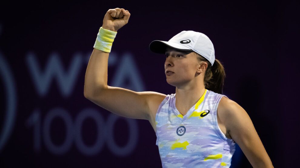 Swiatek Kasatkina WTA Doha