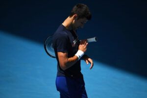 Djokovic entrevista equipe error