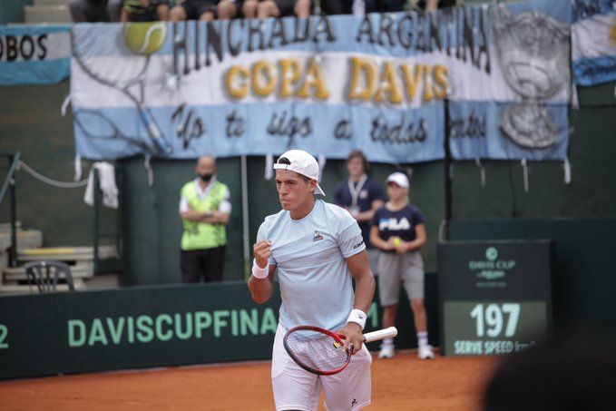 Báez Lehecka Copa Davis