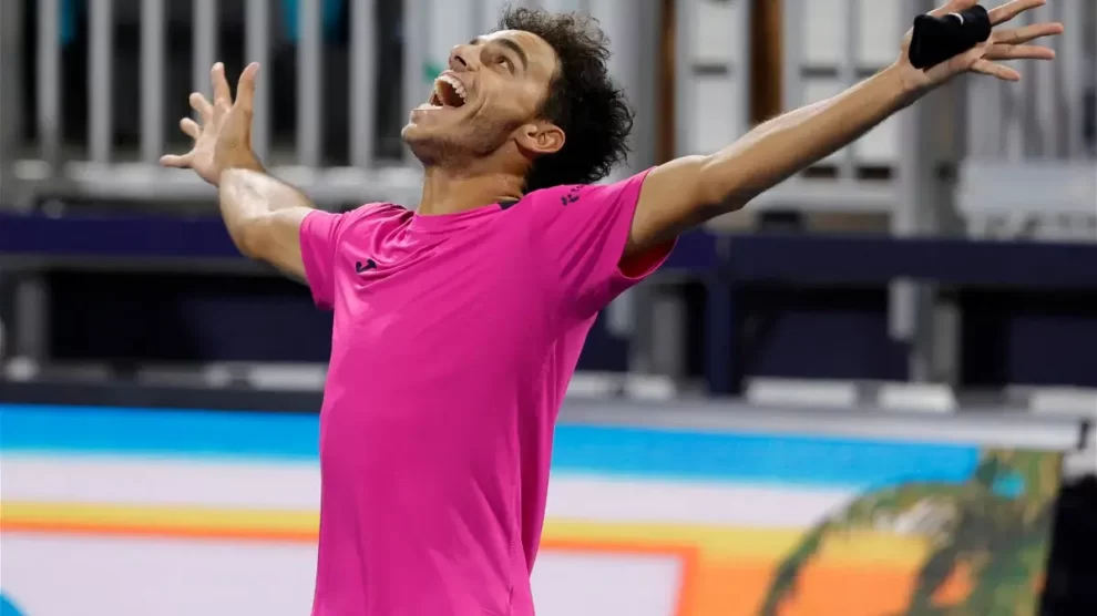 televisión atp miami cerúndolo sinner