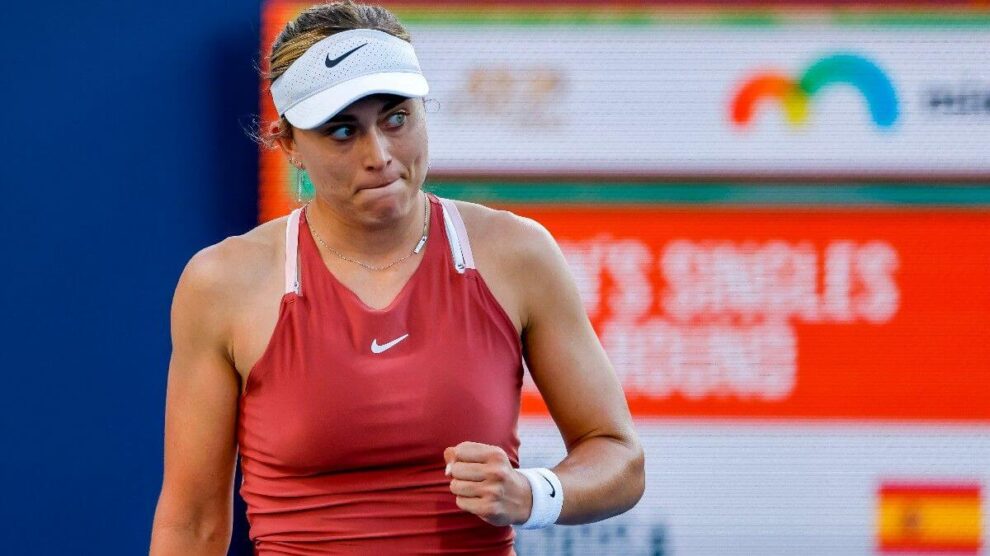 televisión WTA Miami badosa fruhvirtova