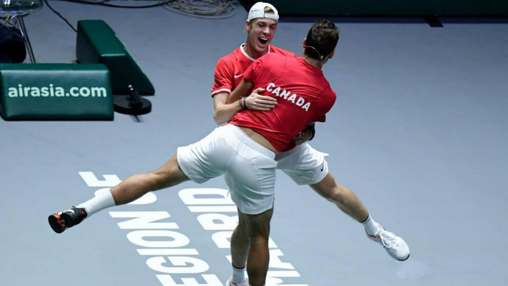 Canada won the wild card for the Davis Cup final