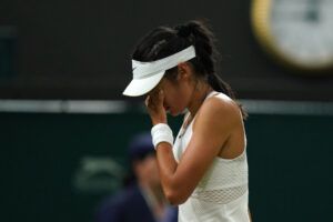 raducanu injusto entreno cinco horas