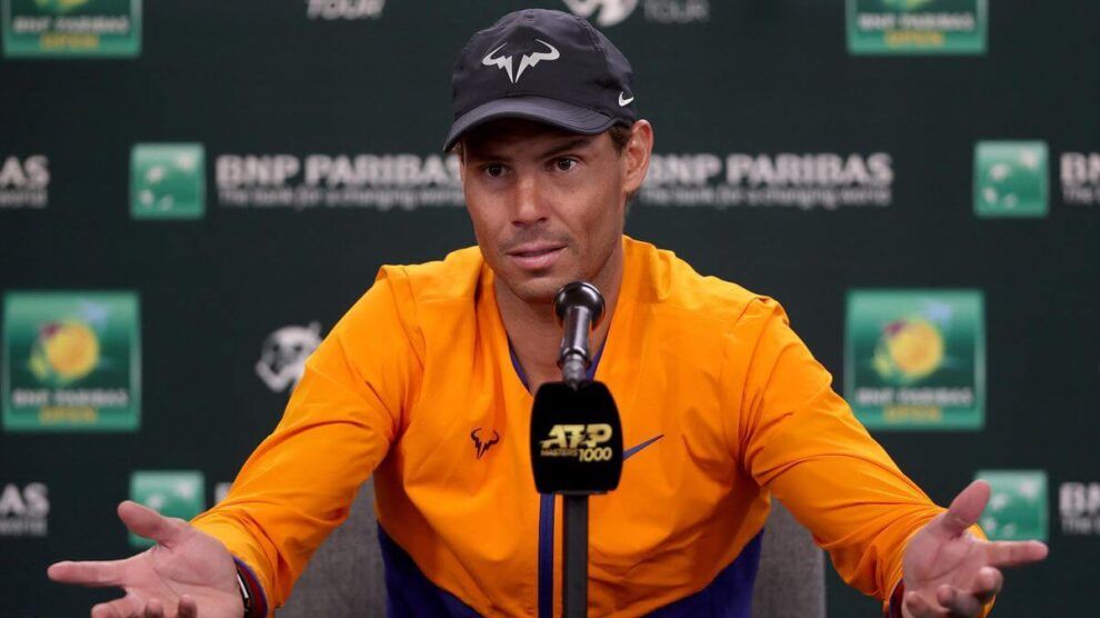 Nadal hacerlo perfecto antes arcilla