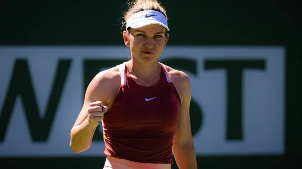 Halep Cirstea Indian Wells