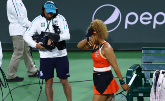Osaka adiós entre lágrimas a Indian Wells