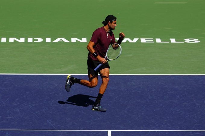 Berrettini Harris Indian Wells