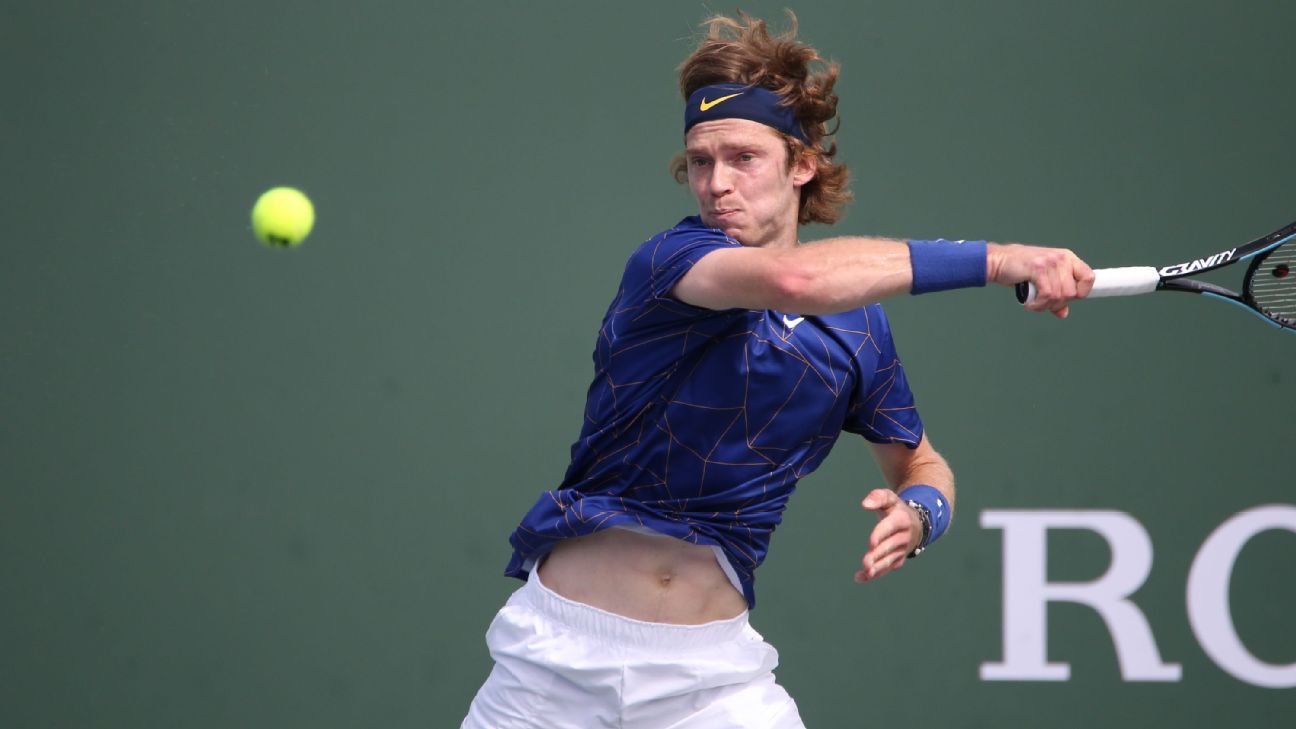 Rublev achica a Dimitrov y es semifinalista en Indian Wells