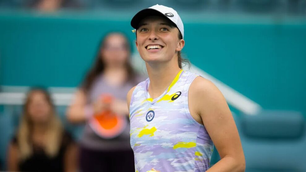 Swiatek Kvitova Miami Open