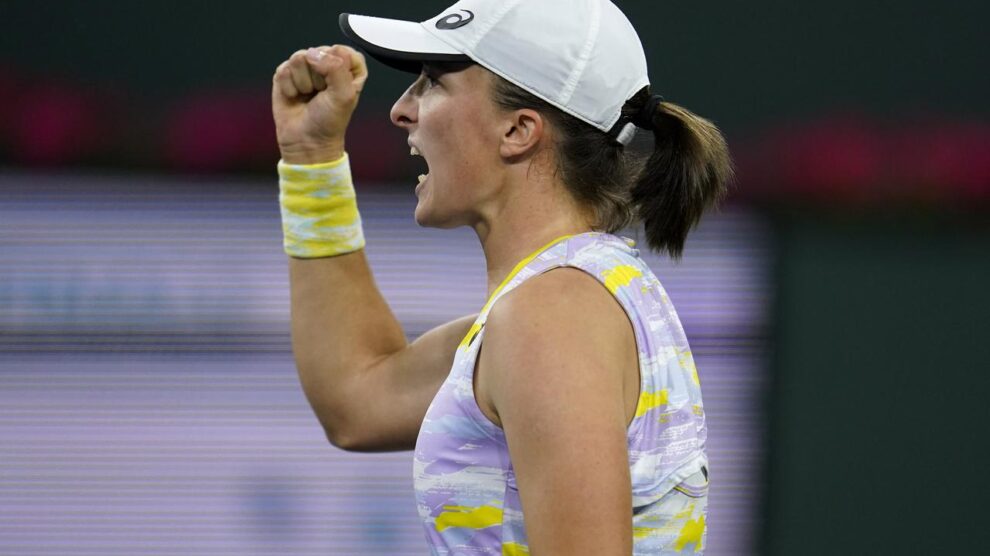 Swiatek Golubic Miami Open