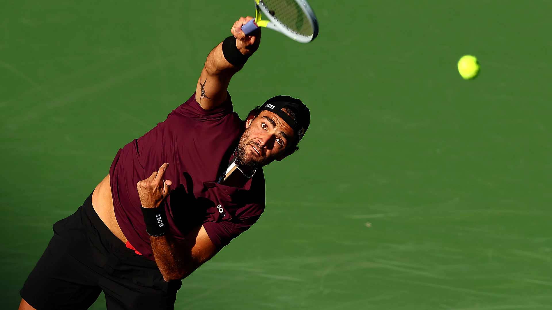 Berrettini adiós ante Kecmanovic en Indian Wells