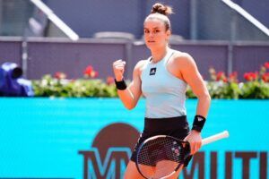 Sakkari Keys WTA Madrid