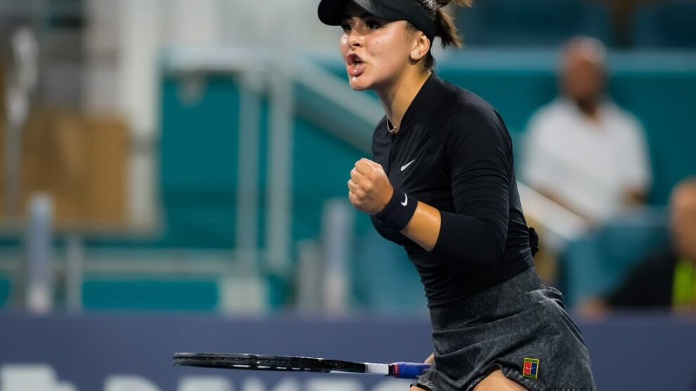 Andreescu Riske WTA Madrid