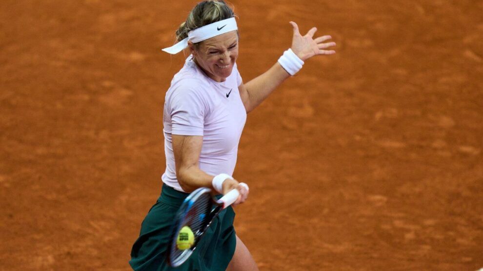 Azarenka Golubic WTA Madrid