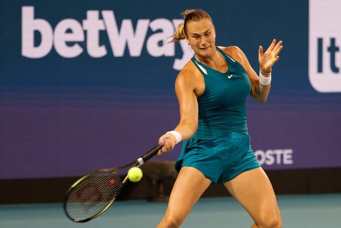 Sabalenka Riske WTA Charleston