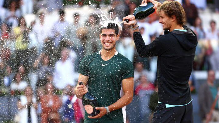 Zverev: “Alcaraz es ahora mismo el mejor del mundo”