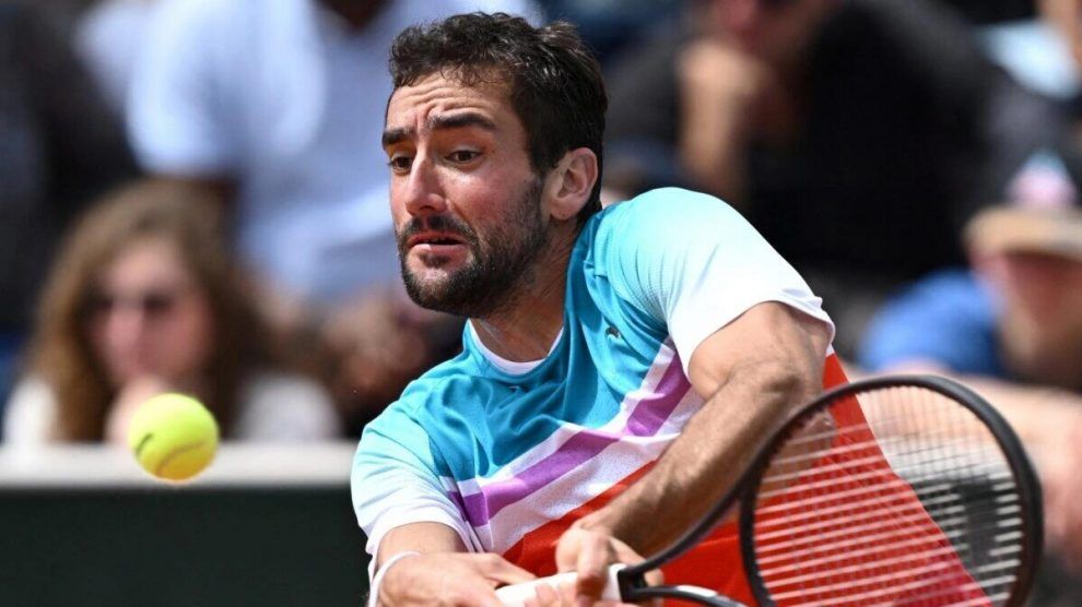 Cilic Medvedev Roland Garros