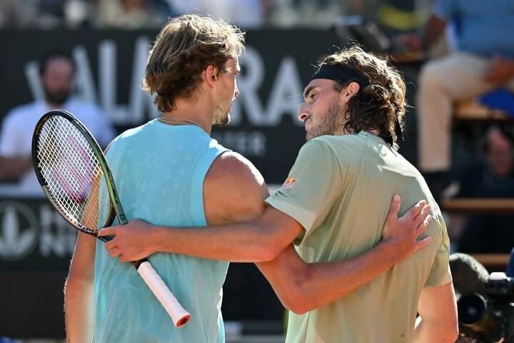 zverev relacion tsitsipas buena