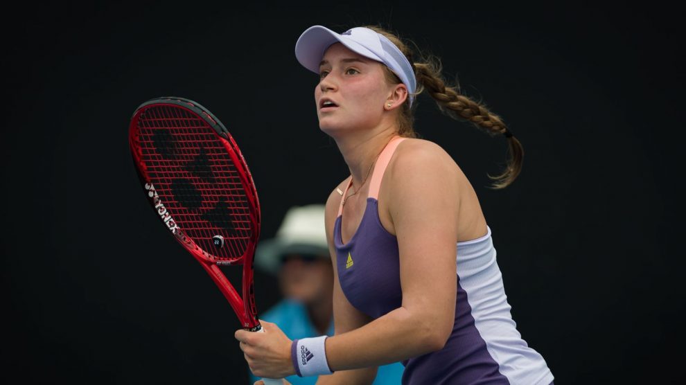 Rybakina Davis WTA Roma