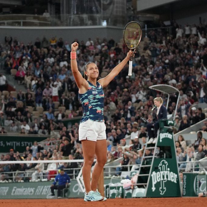 Parry Krejcikova Roland Garros