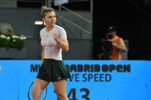 halep gauff wta madrid