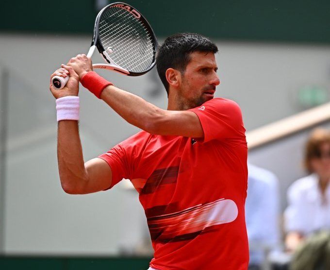 Djokovic Bedene Roland Garros