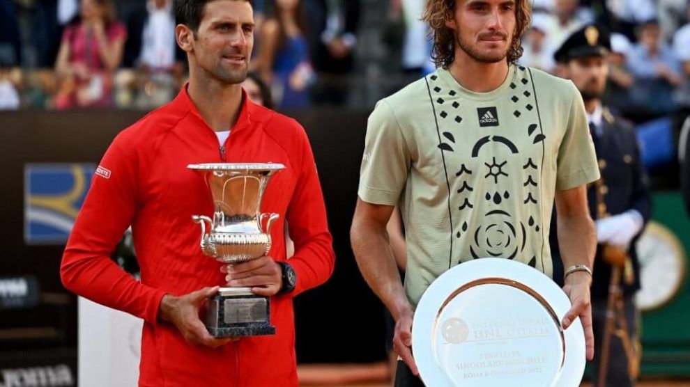 Tsitsipas djokovic más profesionales