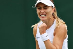 Televisión Wimbledon Badosa Chirico