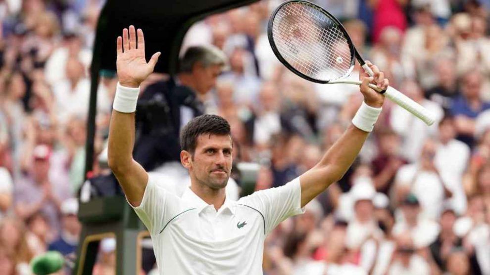 Televisión Wimbledon Djokovic Kokkinakis