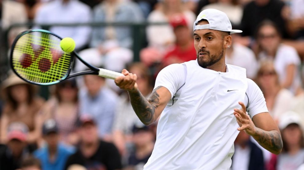Kyrgios Krajinovic Wimbledon