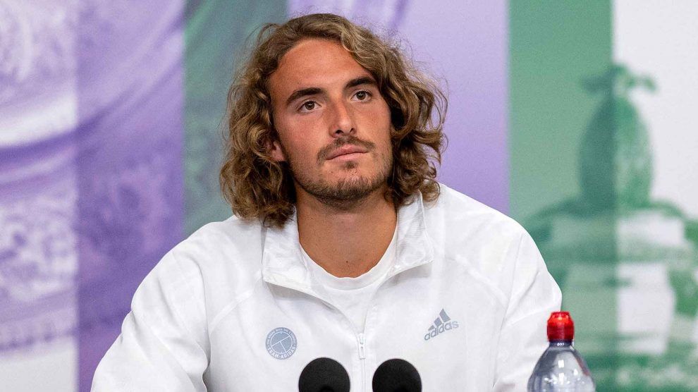 tsitsipas nunca dudé mi nivel hierba