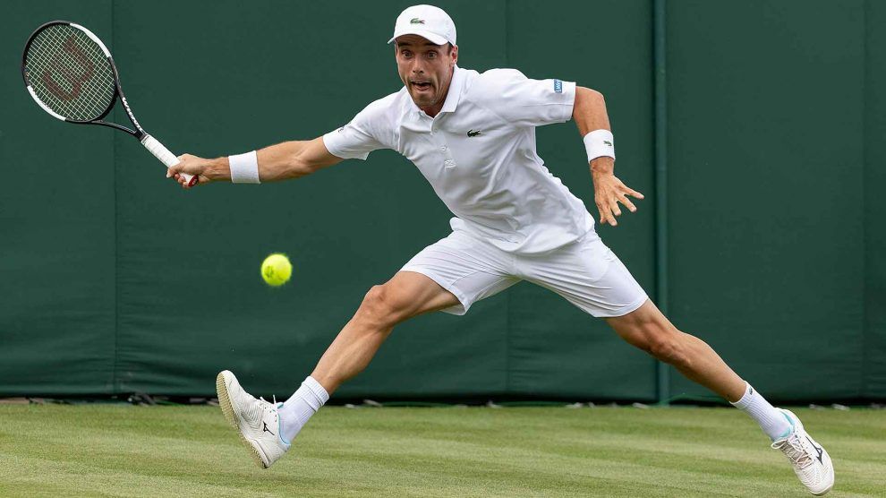 Bautista retiro Wimbledon