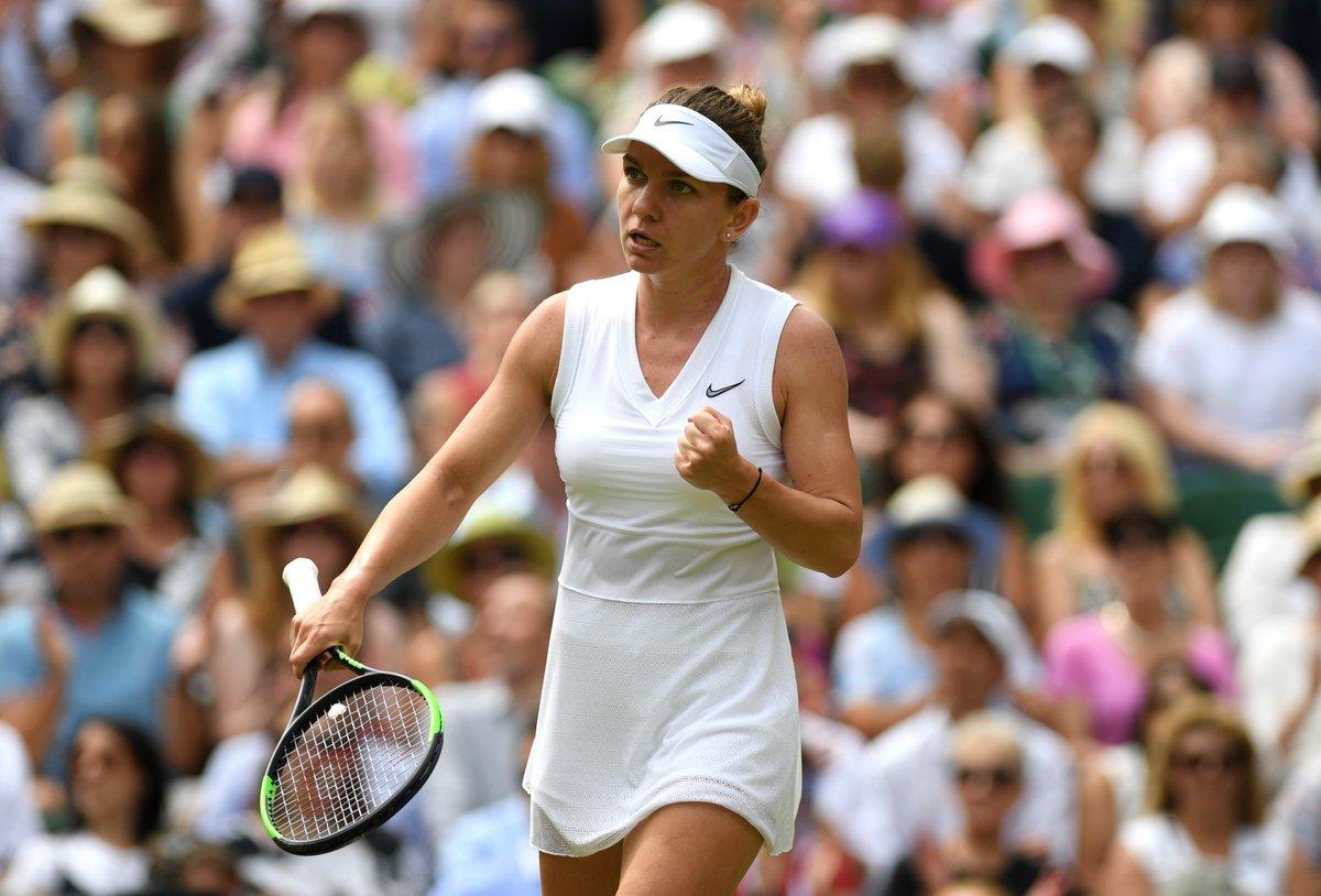 Contundente debut de Halep en Wimbledon