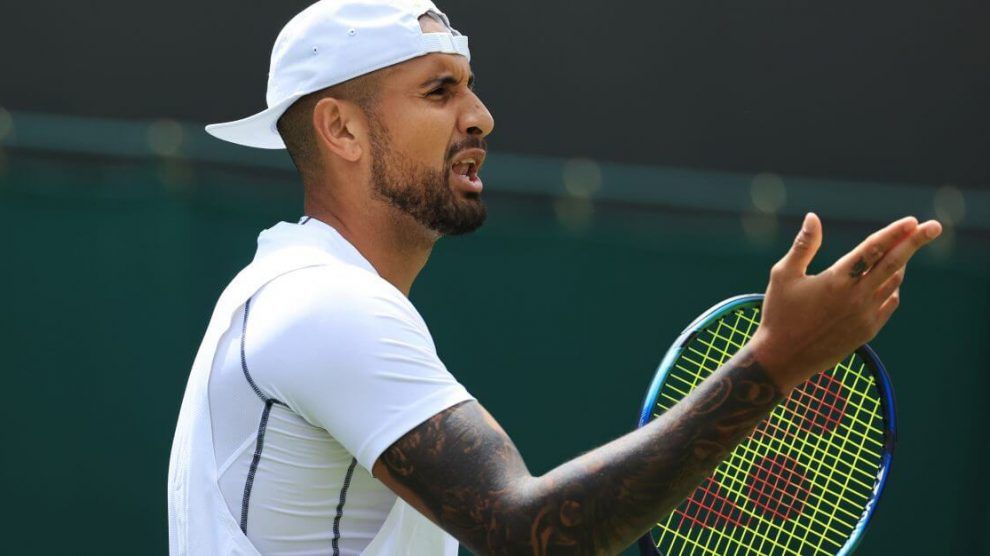 kyrgios no pensando título