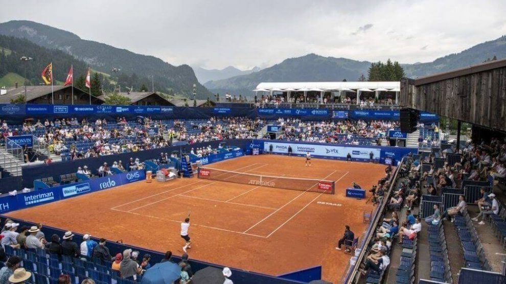 Tiempo aplazamiento partidos Gstaad