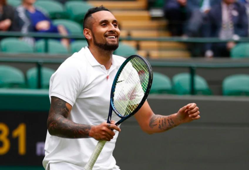 televisión kyrgios garín Wimbledon