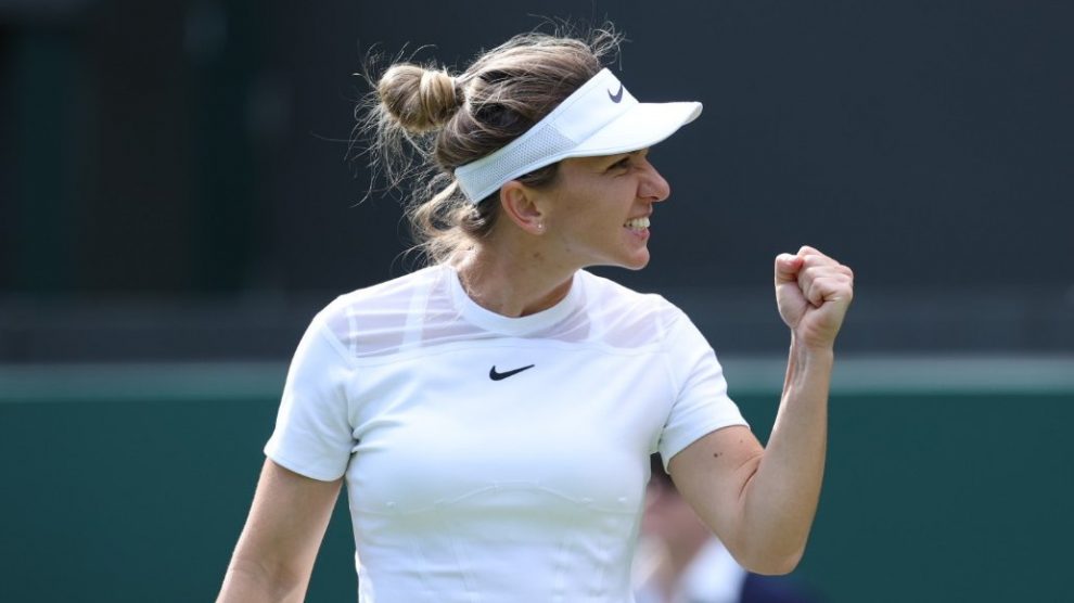 Halep Anisimova Wimbledon