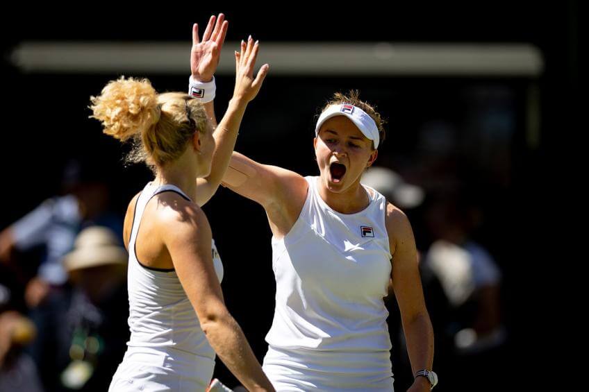 Krejcikova y Siniakova campeonas en Wimbledon
