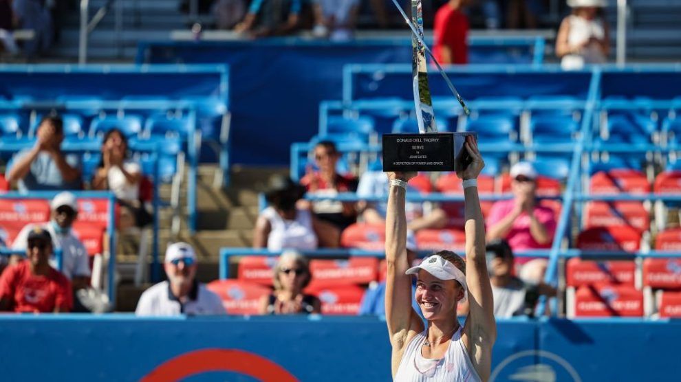 Samsónova Sasnovich WTA Cleveland