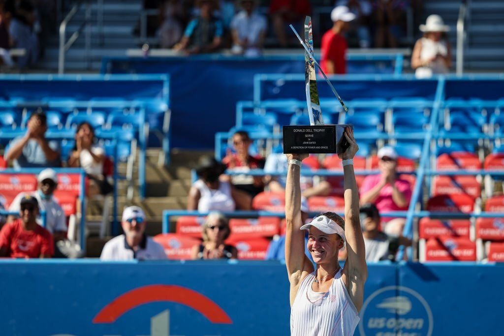 Samsónova Sasnovich WTA Cleveland