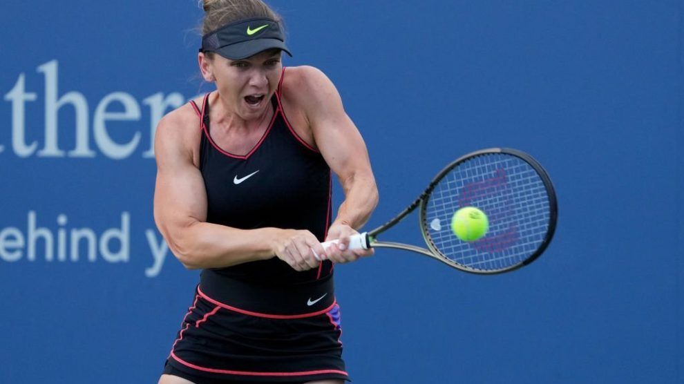 Halep Potapova WTA Cincinnati