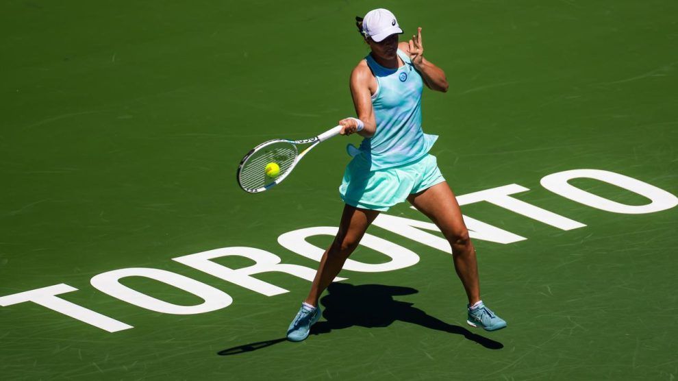 Swiatek Haddad Maia WTA Toronto