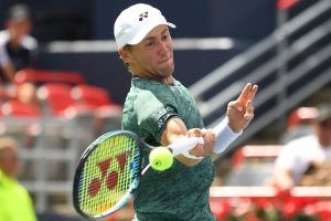 Ruud logra la remontada ante Bautista - bautista ruud atp montreal