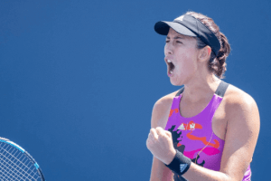 Muguruza satisfecha mi partido