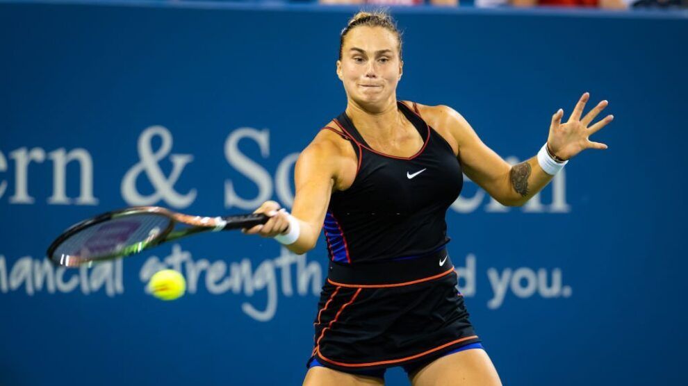 sabalenka zhang wta cincinnati