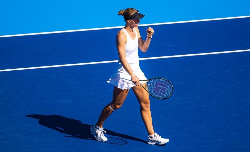 Samsonova Zheng WTA Tokio