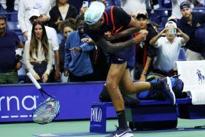 kyrgios multa us open